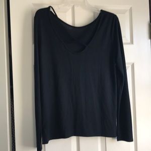 Gap crisscross open back sweater